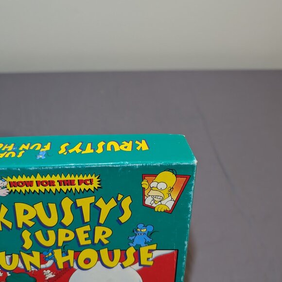 Krusty's Super Fun House IBM Computer Game 1993 - UNTESTED - Picture 5 of 11